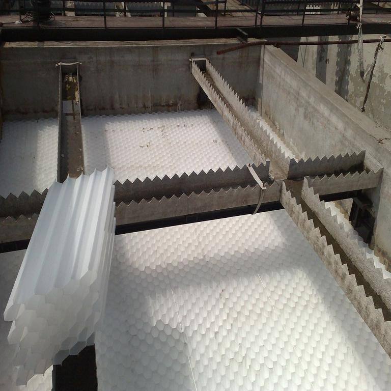 長方形斜管填料沉淀池